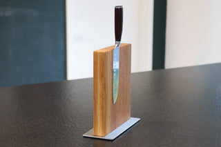Magnetischer Messerblock aus Kirschbaum